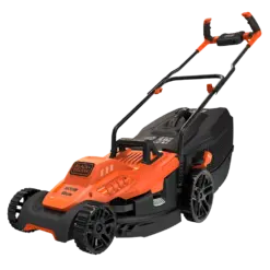 מכסחת דשא חשמלית Black+Decker BEMW471BH – רוחב כיסוח 38 סמ, מנוע 1600W