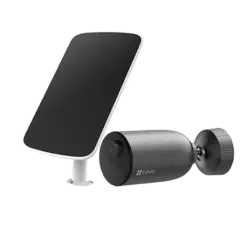 מצלמת אבטחה חיצונית EB3 4G ופאנל סולרי מבית EZVIZ