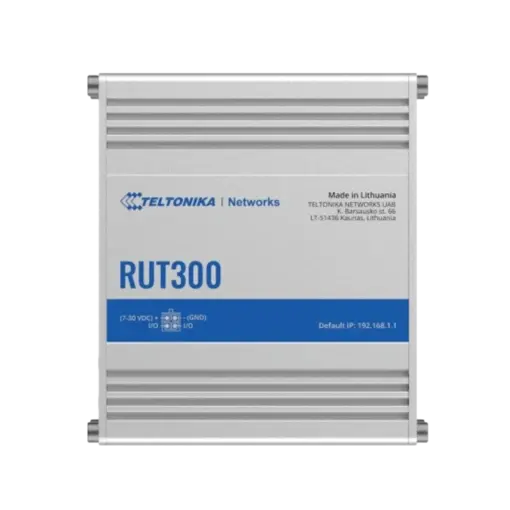 נתב תעשייתי קווי (ללא סים) RUT300 מבית Teltonika
