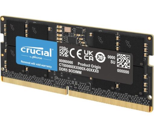 ⁦זכרון לנייד Crucial DDR5 48GB SODIMM 5600MHZ C46⁩ – תמונה ⁦2⁩