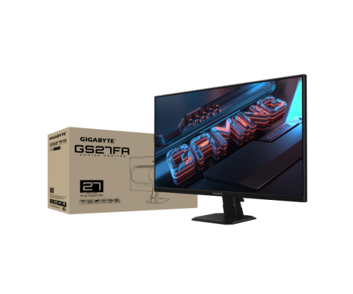 מסך גיימינג Gigabyte GS27FA 27 Inch FHD SS IPS 1Ms 180Hz