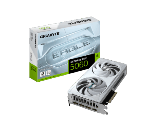 כרטיס מסך Gigabyte GeForce RTX 5060 EAGLE ICE 8GB