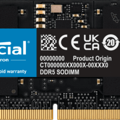 Crucial SODIMM 32GB DDR5 5600Mhz SODIMM CL46 (16Gbit) CT32G56C46S5