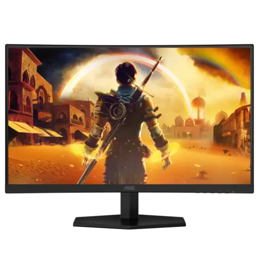 מסך גיימינג קעור AOC C27G42E – קצב רענון 180Hz