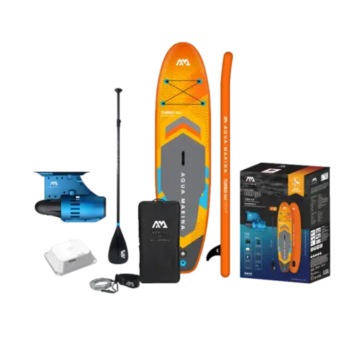 סאפ AMgo 330PFS+מנוע סנפיר בצבע כחול מבית AQUA MARINA