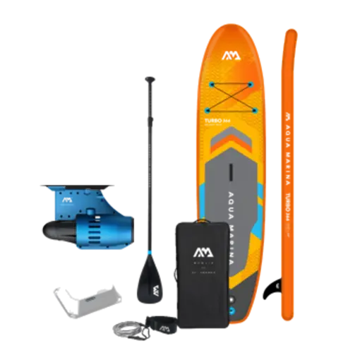 סאפ AMgo 366PFS+מנוע סנפיר בצבע כחול מבית AQUA MARINA