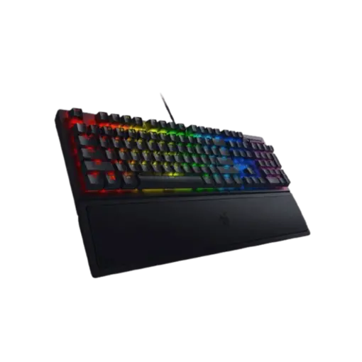 מקלדת גיימינג Razer BlackWidow V3 Green Switch שחורה חוטית באחריות יבואן רשמי