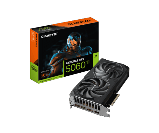כרטיס מסך Gigabyte RTX 5060 Ti WindForce 2 OC 8GB