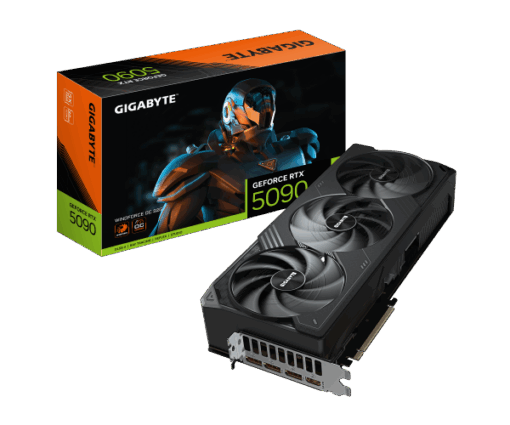 כרטיס מסך Gigabyte GeForce RTX 5090 WINDFORCE OC 32G