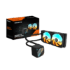 קירור נוזלי כפול Gigabyte Gaming 240 2XARGB 120MM Fan Black