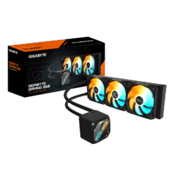קירור נוזלי משולש Gigabyte Gaming 360 3XARGB 120MM Fan Black