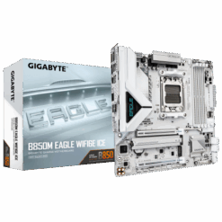 לוח אם GIGABYTE B850M EAGLE WIFI6E ICE M-ATX DDR5 AM5 BT 2.5GB