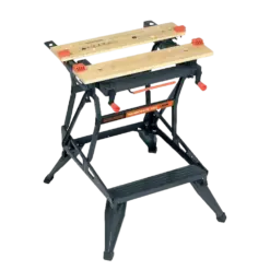 שולחן עבודה מתקפל BLACK&DECKER WM550 משטח 610x472 מ"מ עומס 250 ק"ג באחריות יבואן רשמי