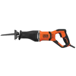 מסור חרב נייד BLACK&DECKER 750W מקצועי עם מחזיק ענפים נשלף באחריות יבואן רשמי