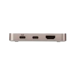 תחנת עגינה ATEN USB-C 4K Ultra Mini Dock עם חיבור HDMI ואורך כבל 50 ס"מ באחריות יבואן רשמי