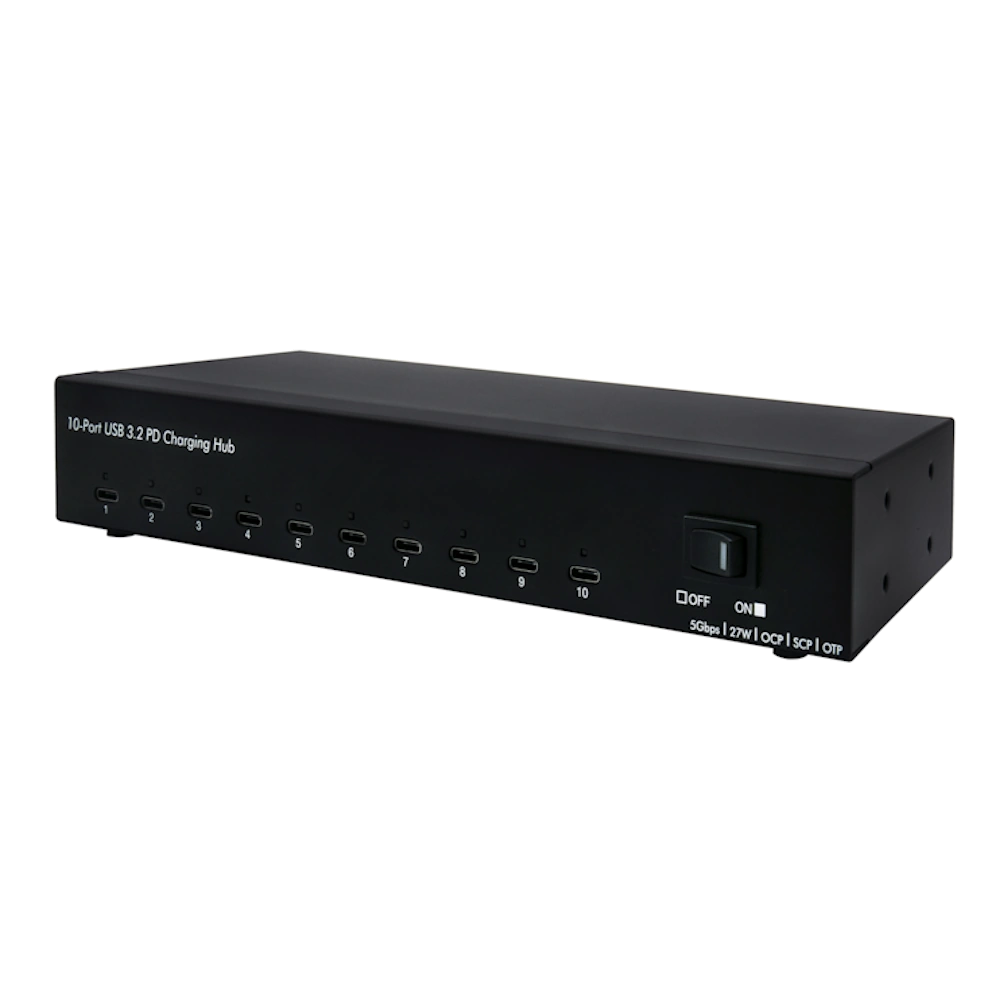 תחנת טעינה USB-C1030PD 3.0 PD מבית CHIPSET