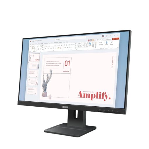⁦LENOVO ThinkVision E24-40 23.8 | 1920x1080 | IPS | Speake⁩ – תמונה ⁦3⁩
