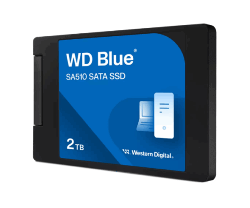 ⁦דיסק פנימי Western Digital 2TB Blue SA510 SSD SATA III 2.5⁩ – תמונה ⁦2⁩