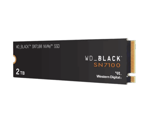 ⁦דיסק Western Digital 2TB Black SN7100 SSD NVME Gen4 7250 6900⁩ – תמונה ⁦2⁩