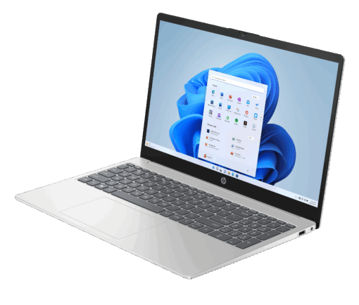 ⁦HP 15-fd0086nj - i5-1235U|8GB|256GB|15.6 FHD|W11H|1Yr Warra⁩ – תמונה ⁦2⁩