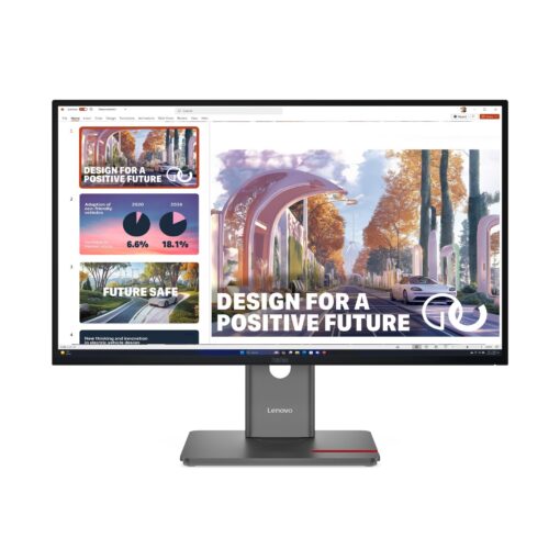 מסך מחשב Lenovo ThinkVision 27 אינץ' QHD IPS 120Hz 4ms USB-C PD 140W שחור 3 שנות אחריות באחריות יבואן רשמי