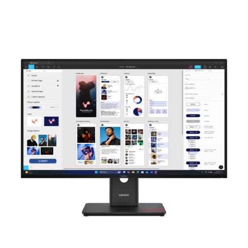 מסך מחשב Lenovo ThinkVision 32 4K IPS USB-C 350cd/m² 3Y באחריות יבואן רשמי