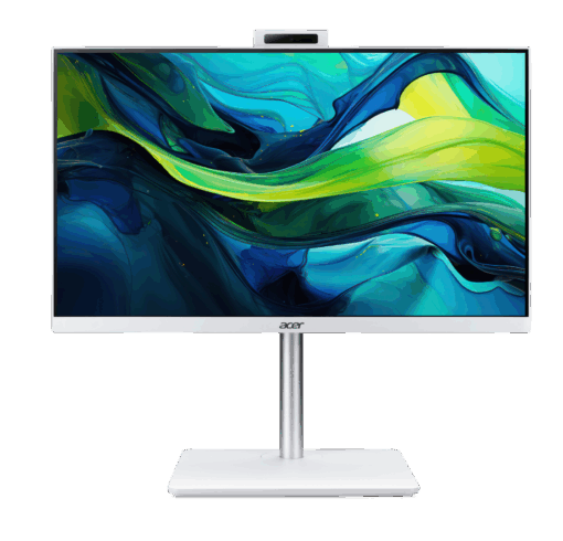 מחשב נייד Acer AIO C24 לבן i5-1334U 16GB 1TB FHD Windows 11 באחריות יבואן רשמי 3 שנים