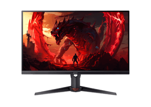 מסך מחשב Acer Nitro 27 אינץ' Full HD 520Hz IPS 1ms זמן תגובה באחריות יבואן רשמי