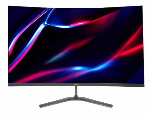 מסך מחשב Acer 31.5 אינץ' קעור FHD 240Hz VA ZeroFrame שחור באחריות יבואן רשמי