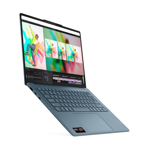 מחשב נייד Lenovo Yoga Pro 7 14 AMD Ryzen AI 9 32GB 1TB OLED 14.5 אינץ' Tidal Teal באחריות יבואן רשמי