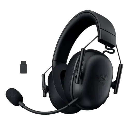 אוזניות אלחוטיות Razer BlackShark V3 X HyperSpeed - שחור