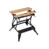 שולחן עבודה מתקפל BLACK&DECKER Workmate 825 Deluxe עם מערכת הידוק מתקדמת, 3 מצבי עבודה, נשיאת משקל עד 250 ק"ג, באחריות יבואן רשמי