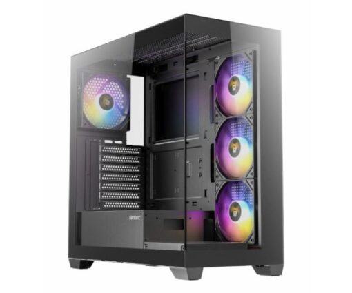 מארז מחשב Antec CX300 ARGB שחור Mid-Tower 4 מאווררים ARGB 120mm כולל חיבורי USB באחריות יבואן רשמי