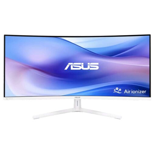 מסך מחשב ASUS 34 אינץ' WQHD 1ms זוויות צפייה 178° רמקולים מובנים באחריות יבואן רשמי