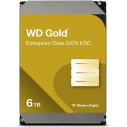 דיסק פנימי WD 6TB Gold Enterprise 7200RPM 256MB Cache Sata III