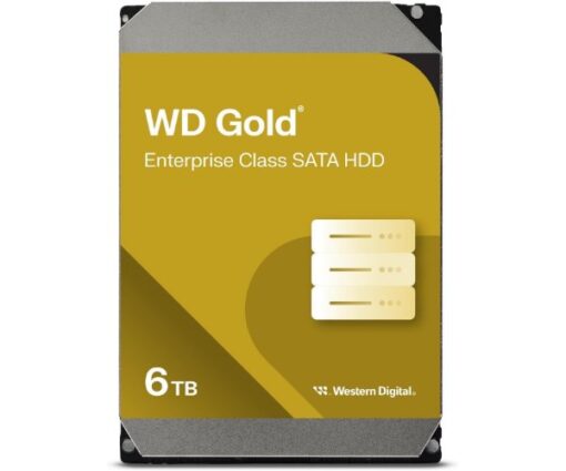 דיסק פנימי WD 6TB Gold Enterprise 7200RPM 256MB Cache Sata III