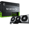 כרטיס מסך MSI RTX 5080 16G VENTUS 3X OC PLUS 16GB GDDR7 10752 ליבות 360W באחריות יבואן רשמי