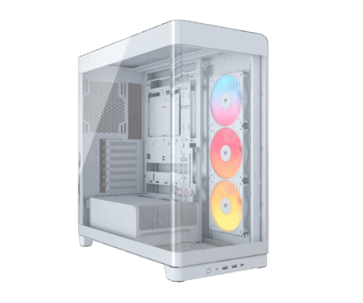 מארז Corsair FRAME 4500X E-ATX 2XUSB 3.2-A 1XUSB3.2 Type-C White