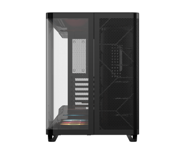 מארז CORSAIR AIR 5400 RS-R ARGB Triple Chamber 3x Fans Include Bl – תמונה 6