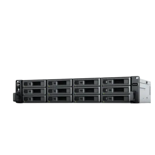 שרת אחסון מתקדם RS2423RP+‎ – 12 מפרצים מבית SYNOLOGY