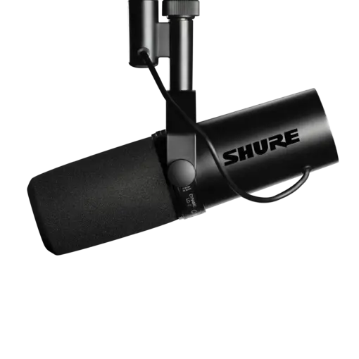 מיקרופון דינמי SHURE SM7B מבית SHURE