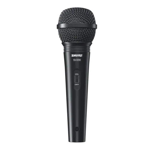 מיקרופון דינמי קרדיואידי ליד דגם SV200 מבית SHURE