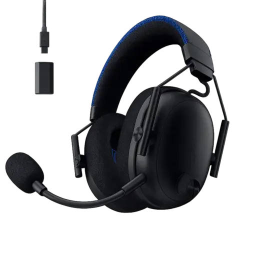 אוזניות אלחוטיות Razer BlackShark V3 Pro for PlayStation - שחור
