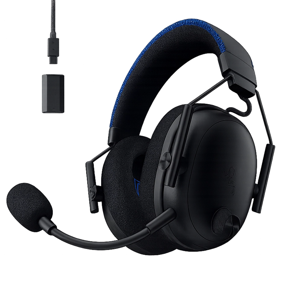 אוזניות אלחוטיות Razer BlackShark V3 Pro for PlayStation - שחור
