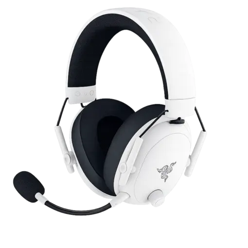 אוזניות אלחוטיות Razer BlackShark V3 - לבן