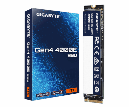 דיסק פנימי Gigabyte 4000E 1TB Gen4 SSD NVME 2280