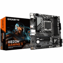 לוח אם Gigabyte A620M GAMING X AMD AM5 Micro-ATX