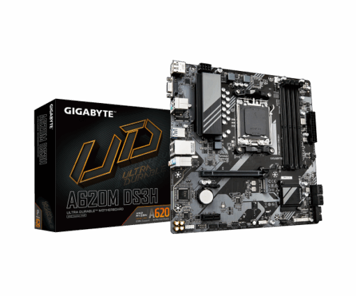 לוח למעבדי Gigabyte A620M DS3H DDR5 PCIE4.0 DP HDMI VGA AMD AM5