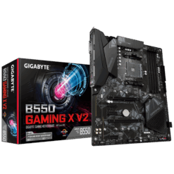 לוח אם Gigabyte B550 GAMING X V2 1.3 ATX DDR4 HDMI DVI AMD