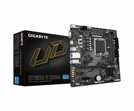 לוח למעבדי אינטל Gigabyte B760M H DDR4 Micro Atx LGA1700